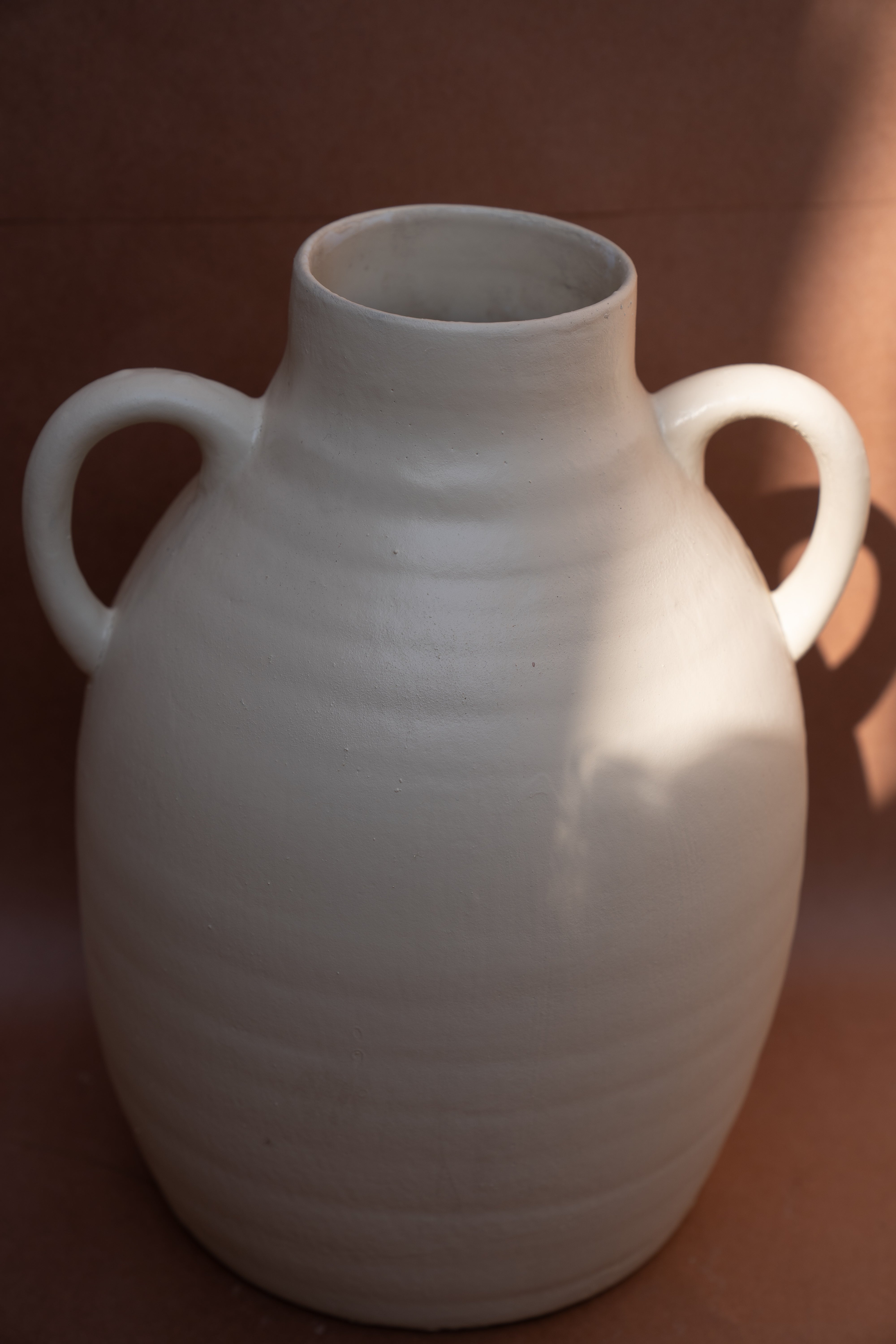 Santorini Dual-Handle Vase