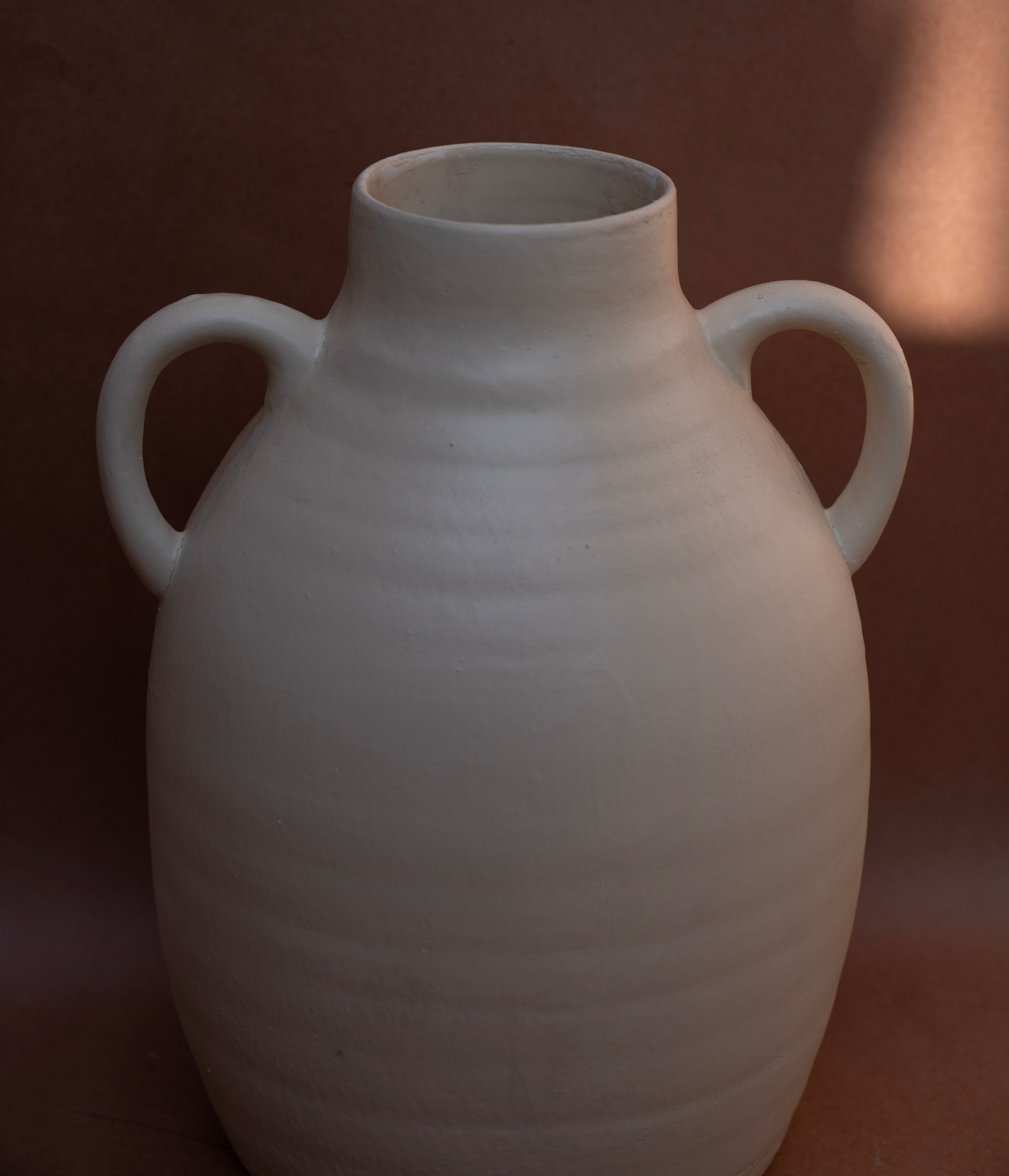 Santorini Dual-Handle Vase