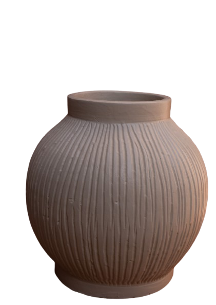 Ivory Ridge Globe Vase
