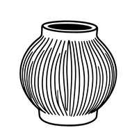 Medium and Small pots